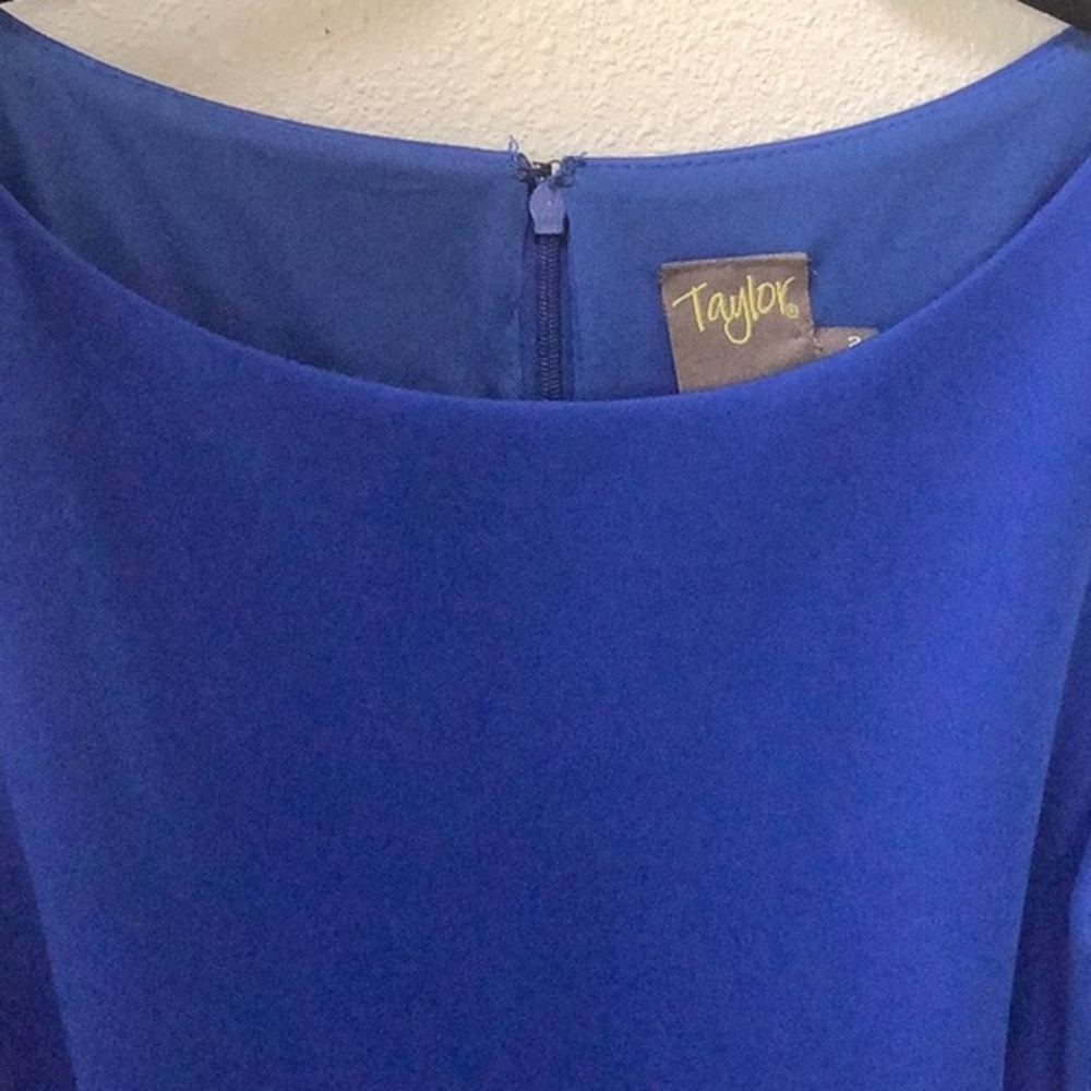 Taylor Cobalt Blue Dress